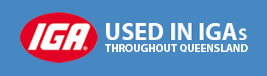 Used in IGAs throughout Queensland
